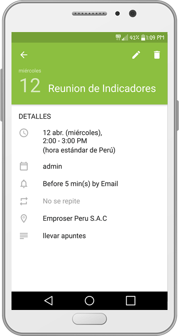 Programe Reuniones